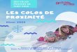 Maquette catalogue hiver 2020 Occitanie - Accueil · 2019. 9. 24. · Nous sommes heureux de vous adresser le catalogue des séjours régionaux hiver 2020. Ce sera peut-être une