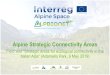 Alpine Strategic Connectivity Areas · 2019. 10. 23. · Alpine Strategic Connectivity Areas Field visit “Strategic areas for ecological connectivity in the Italian Alps” (Adamello