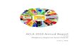 ACLA 2010 Annual Report...ACLA offers 2 wii and Guitar Hero gaming trunks to any library free-of-charge. In 2010, over 400 children and teens participated in gaming programs. ACLA