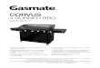 CORVUS 4 BURNER BBQ · 4 BURNER BBQ. Model No. GM172-151. 2 3. GENERAL INFORMATION. Gas Installation Codes • Barbecues must be used in accordance with New Zealand Standard 5601