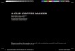 5 CUP COFFEE MAKERspectrum-sitecore-spectrumbrands.netdna-ssl.com/~/media... · 2013. 5. 3. · 5 CUP COFFEE MAKER Model Number: 103743 UPC: 681131037433 Customer Assistance 1-855-451-2897