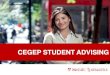 CEGEP STUDENT ADVISING - McGill University...Information Session February 2020 CGPA 3.30 is the minimum CGPA (average GPA) required to apply. * Minimum 24 McGill credits, completed