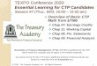 Essential Learning for CTP Candidates...Session #7 (Thur., 9/03, 10:00 –11:00 am) Overview of Basic CTP Math from ETM6 Chap 07: Earnings Credits Chap 11: Working Capital 