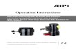 Operation Instructions - AIPI...Overview Also referred to as hydraulic tensioner, the hydraulic bolt tensioner boasts the ... Product features of BTG series hydraulic bolt tensioner:
