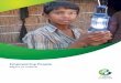 Empowering People - Energypedia · Empowering People. Executive Summary 4 Between September 2005 and December 2016 EnDev facilitated access to sustainable energy services for 17.3