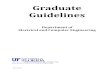 Graduate Guidelines · biomedical circuits and systems, integrated power management, low power VLSI design, radio frequency and microwave circuits, IC test and validation, an d modeling