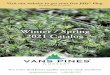 Winter / Spring 2021 Catalog · 2020. 9. 4. · U.S. POSTAGE PAID RAVENNA, MI PERMIT NO. 320 Join our email list by texting VANSPINES to 22828 vanspinesnursery.com 1-800-888-7337