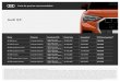 Audi Q3 · 2020. 8. 26. · 35 TFSI 6 vel. 110 kW (150 CV) 149-165 g/km (NEDC: 130-132 g/km) 29.382,05€ 7.565,88€ 36.950 