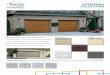 STRATFORD COLLECTION · 2016. 6. 24. · Long Panel with Trellis DecraGlass in Sandtone Time-honored style. The Stratford Collection offers four traditional designs, 11 color choices,