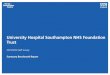 University Hospital Southampton NHS Foundation Trust · 2020. 2. 11. · University Hospital Southampton NHS Foundation Trust 2019 NHS Staff Survey Summary Benchmark Report