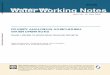 Public Disclosure Authorized Water Working Notes 44226 · 2016. 7. 16. · Water Working Notes Note No. 16, May 2008 Poverty AnAlysis in AgriculturAl WAter oPerAtions PhAse 1: revieW