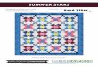 SUMMER STARS Just Kisses - Robert Kaufman Fabrics · SUMMER STARS For questions about this pattern, please email Patterns@RobertKaufman.com. Finished quilt measures: ... CHERRY Binding