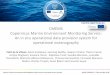 CMEMS Copernicus Marine Environment Monitoring Service: An ...€¦ · Session: Marine environmental database infrastructures and data access system IMDIS GDANSK 11-13th october 2016