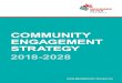 COMMUNITY ENGAGEMENT STRATEGY...Georges River Council // Community Engagement Strategy 7THE BENEFITS OF COMMUNITY ENGAGEMENT INCLUDE: 1. Better project and service delivery outcomes