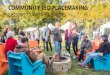 Community Led Placemaking: Lessons from the Trenches...Lessons from the trenches BEFORE AFTER POST FESTIVAL EVENTS A FEW SIMPLE LESSONS #1 CREATE A DETAILED PROCESS #2 GET THE BASICS