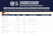 UNIVERSIDAD NACIONAL AUTÓNOMA DE MÉXICO · 2019. 10. 21. · universidad nacional autÓnoma de mÉxico direcciÓn general de cooperaciÓn e internacionalizaciÓn instituciones de