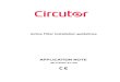 APPLICATION NOTE - CIRCUTORdocs.circutor.com/docs/M217E0201-03.pdf · 2019. 5. 3. · A.- Single-line diagram (SLD) of the installation with: Indicator in the SLD where it is planned