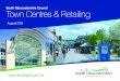 new town centres and retailing · 2019. 7. 15. · retailing activity in the town/district centre with 44% of units or 6,017 square metres, in comparison use. Convenience functions