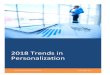 2018 Trends in Personalization - Evergage...impact on advancing customer relationships, while nearly three quarters (74%) believe ... first inning." ... A lack of centralized customer