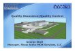 Quality Assurance/Quality Control - NRC: Home Page · 2012. 12. 2. · This MOX Project Quality Assurance Plan (MPQAP) establishes the quality assurance requirements and management