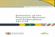 Estimates of the Provincial Revenue and Expenditure 2017/18 budget/2017/4...FOREWORD We table the 2017/18 Provincial Budget mindful that the global economic environment remains uncertain