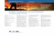 Eaton supports ArcelorMittal in record timebusiness in South Africa was called in on Friday, 15th February 2013 at 1pm to discuss ArcelorMittal’s requirements with André van Staden,