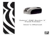 Zebra ZXP Series 3 Card Printer User’s Manual · PDF file 2018. 5. 21. · P1032297-001 Rev. A Zebra ZXP Series 3 Card Printer User’s Manual 1 1 Getting Started This manual contains