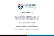 Newcastle Universitynlf8/teaching/mas1403/notes/topic3a... · 2017. 12. 13. · 7.1 Probability models In the die–rolling example, we used the classical interpretation of probability