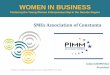WOMEN IN BUSINESS · 2019. 7. 1. · IMM Business Center 7 Operates on principles of active partnership between CNIPMMR and service providers for SMEs. The center is established in