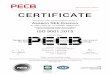 When Recognition Matters CERTIFICATE - Payten · 2018. 10. 11. · This certificate can be validated by email request at: ms@pecb.com Asseco SEE Kosovo ISO 9001:2015 PECB 6683 Jean