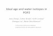 Ideal age and water isotopes in POP2 · 2012. 2. 23. · POP2 Jiaxu Zhang 1, Esther Brady 2, Keith Lindsay 2 Zhengyu Liu 1, Bette Otto-Bliesner 2 . 1 University of Wisconsin -Madison