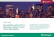 Regulated Medical Waste The regulations in this ... · New York Regulated Medical Waste Management and Proper Waste Segregation The regulations in this presentation are specific to
