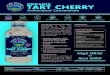 ORGANIC TART CHERRY - Pure Planetfiles.pureplanet.com/FactSellSheets/TartCherryOrganic... · 2017. 6. 29. · Tart Cherries are the only food that naturally con-tains melatonin (the