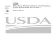 Poultry Production and Value - Cornell University...Poultry Production and Value Final Estimates 2013-2017 (June 2019) 7 USDA, National Agricultural Statistics Service Broiler Production