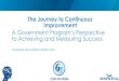The Journey to Continuous Improvement...The Journey to Continuous Improvement A Government Program’s Perspective to Achieving and Measuring Success CANADIAN LEAN SUMMIT PRESENTATION