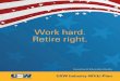 Work hard. Retire right. - Home | USW Benefit FundsIn… · Work hard. Retire right. USW Industry 401(k) Plan USW Industry 401(k) Plan Investment Education Guide. ... simple fact