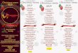 3 Courses Meal Christmas menu 2019 - Cocorico … · Christmas menu 2019 Spiedini di Pollo Chorizo,chicken,peppers & onion skewers Tricolore Mix of Avocado,mozzarella,and tomato Avocado