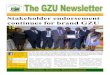 NEWSLETTER GREAT ZIMBABWE UNIVERSITY MARCH ......Varsity’s performance in 2016 reviewed As the Great Zimbabwe Univer-sity 2014-2018 Strategic Plan entered its penultimate year this