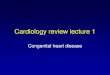 Congenital heart disease - Al al-Bayt Universityweb2.aabu.edu.jo/nara/userImages/userfiles1922/file... · 2015. 3. 12. · Congenital heart disease. Congenital Heart Disease •Commonest