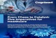 From Chaos to Catalyst: Five Imperatives for Healthcare · 10 / Creating Competitive Advantage from the Inside Out Digital Operations Imperative 4: Accelerate digital transformation