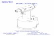 GB784 MANUAL - Rivet OPERATING MANUAL.pdf1. Remove head assembly from handle assembly. Slowly push piston completely forward. Remove adjuster ring (784138). Turn adjuster knob assembly