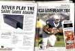 NCAA Football 2004 - Sony Playstation 2 - Manual ......Pump fake .Throw ball away . .Kneel I Slide Pitch ball Joggle to scramble mode 989 SPORTS' NCAA@ GAMEBREAKER@ 2004 GAME CONTROLS