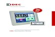 IDEC Touchscreen Family brochure 07c.pdfProgramming power made easy IDEC’s powerful WindO/I-NV2 software lets you create colorful graphical interfaces for easier production supervision