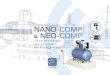 NANO-COMP NEO-COMP · Tension d’alimentation NEO/NANO Fréquence d’alimentation de NEO/NANO Pression du compresseur Fréquence de sortie de variateur Courant nominal en sortie