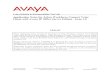 Application Notes for Zebra Workforce Connect Voice Client ......Application Notes for Zebra Workforce Connect Voice Client with Avaya IP Office Server Edition - Issue 1.0 Abstract