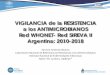 VIGILANCIA de la RESISTENCIA a los ANTIMICROBIANOS Red …antimicrobianos.com.ar/ATB/wp-content/uploads/2020/03/Vigilancia... · VIGILANCIA de la RESISTENCIA a los ANTIMICROBIANOS