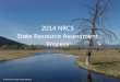 2013 Oregon NRCS State Resource Assessment · FY 2014 State Resource Assessment . The 2014 SRA team developed a database tool to: • distribute the national datasets and numbers
