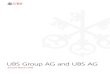 UBS Group AG and UBS AG - ubs.com · 5 UBS Group AG key figures1 As of or for the year ended CHF million, except where indicated 31.12.15 31.12.14 31.12.13 Group results Operating
