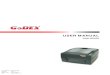GoDEX G500 Series User Manual...Barcode Printer 001 1 Barcode Printer Box Content G500 Series Please check that all of the following items are included with your printer. Barcode Printer