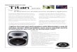 “Lighten the load and work wonders with Wharfedale’s new ... Titan.pdf · The Titan™ Active Series is a self-powered, two-way professional loudspeaker system incorporating a